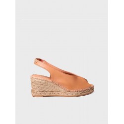 Toni Pons Wedge espadrilles peep toe style - LAILA-P TAN