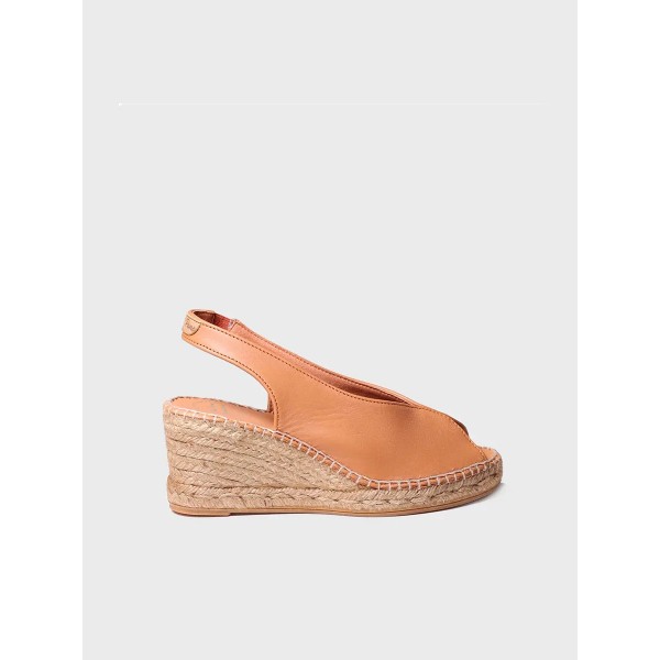 Toni Pons Wedge espadrilles peep toe style - LAILA-P TAN