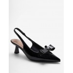 NICOLAS ANATOMIC POINTY PUMPS  F25-1088-34 BLACK