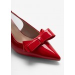 NICOLAS ANATOMIC POINTY PUMPS F25-1088-41 RED