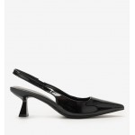 NICOLAS ANATOMIC POINTY PUMPS  F25-1181-34 BLACK