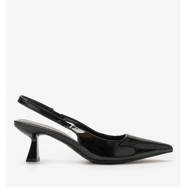 NICOLAS ANATOMIC POINTY PUMPS  F25-1181-34 BLACK