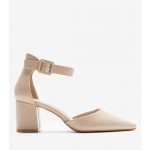 NICOLAS ANATOMIC POINTY PUMPS F25-0228-36 BIEGE