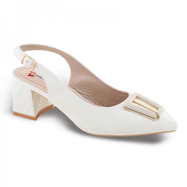ZAK shoes  ΓΥΝΑΙΚΕΙΑ ΓΟΒΑ  SD30004-30 WHITE