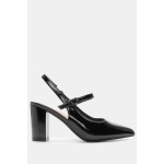NICOLAS ANATOMIC POINTY PUMPS  F25-6050-34 BLACK