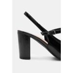 NICOLAS ANATOMIC SLINGBACK PUMPS F19-19071-34 BLACK