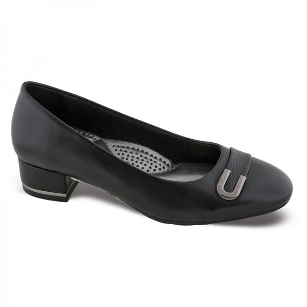 BLONDIE BLOCK HEEL PUMPS  SD06129-34 BLACK