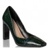 ENVIE SQUARE TOE SHINY PUMPS V45-14159-48 GREEN