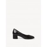 TAMARIS Comfort  δερμάτινη γόβα 8-8-82302-41-022 BLACK NAPPA