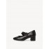 TAMARIS Comfort δερμάτινη γόβα 8-8-84304-41-022 BLACK NAPPA TAMARIS Comfort δερμάτινη γόβα 8-8-84304-41-022 BLACK NAPPA