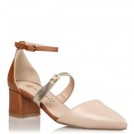 POINTY PUMPS Envie Μπεζ γόβες Ελληνικής παραγωγής E02-11074-36