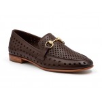 MAGO LEATHER MOCCASINS 1766 BROWN