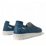Anatomic Nicolas γυναικεία δερμάτινα Μοκασίνια G63-0785-49 blue
