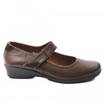 Γυναικείο δερμάτινο Aerosoft Anatomic 130-brown