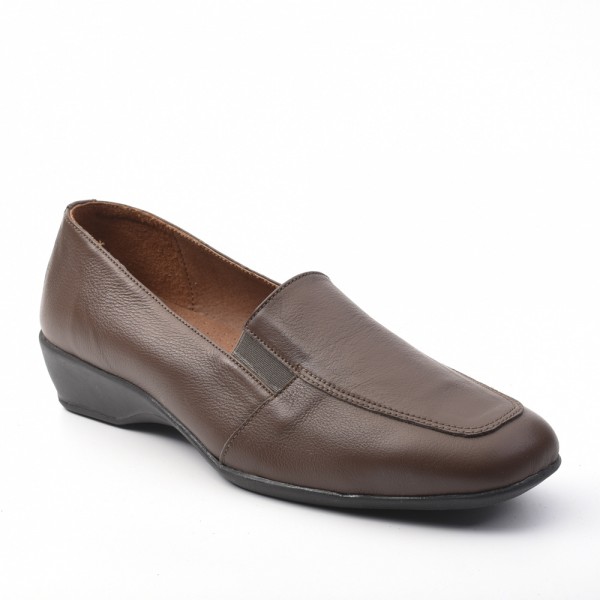 Γυναικείο δερμάτινο Aerosoft Anatomic 109 brown