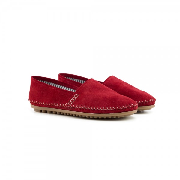 BELIZE ΓΥΝΑΙΚΕΙΟ ΔΕΡΜΑΤΙΝΟ ΜΟΚΑΣΙΝΙ 25100 RED