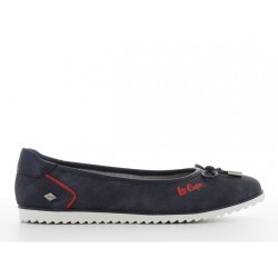 Γυναικεία  πάνινη μπαλαρίνα  Lee Cooper LC000842 BLUE