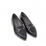 Pitillos Casual Shoes 6383 Black - Leopar Anatomic Leather