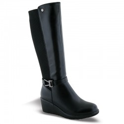 ZAK CASUAL BOOTS SD 57020-34 BLACK