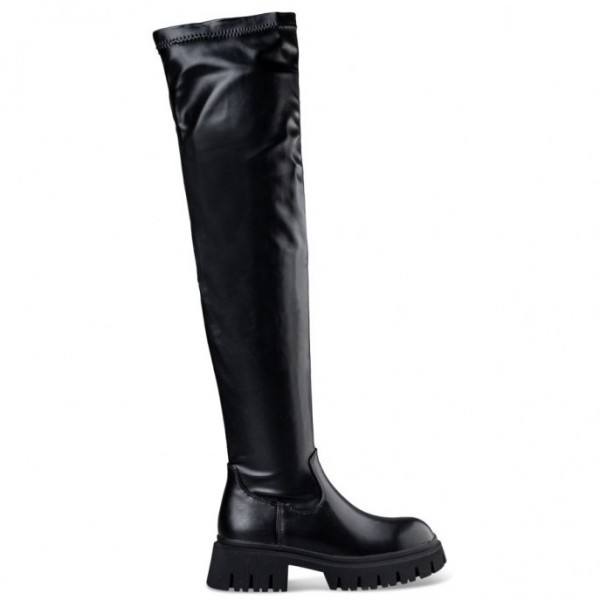 ENVIE OVER THE KNEE BOOTS E23-18101-34 black
