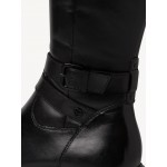 TAMARIS comfort δερμάτινη μπότα 8-8-85503-41-001 BLACK
