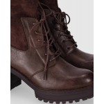 Chika10 γυναικείο μποτάκι αστραγάλου PILAR 34 brown
