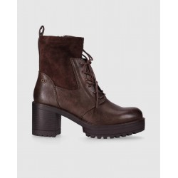 Chika10 γυναικείο μποτάκι αστραγάλου PILAR 34 brown