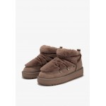 D.FRANKLIN Nordic Trk Fur Low Brown DFSH370011-BROW-36