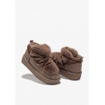 D.FRANKLIN Nordic Trk Fur Low Brown DFSH370011-BROW-36