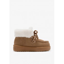 D.FRANKLIN Nordic Mid Fur Tan DFSH375006-TAN