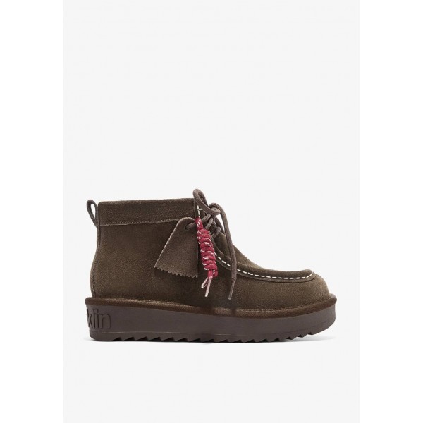 D.FRANKLIN BOOTS Nordic Bord Brown DFSH375010-BROW-36