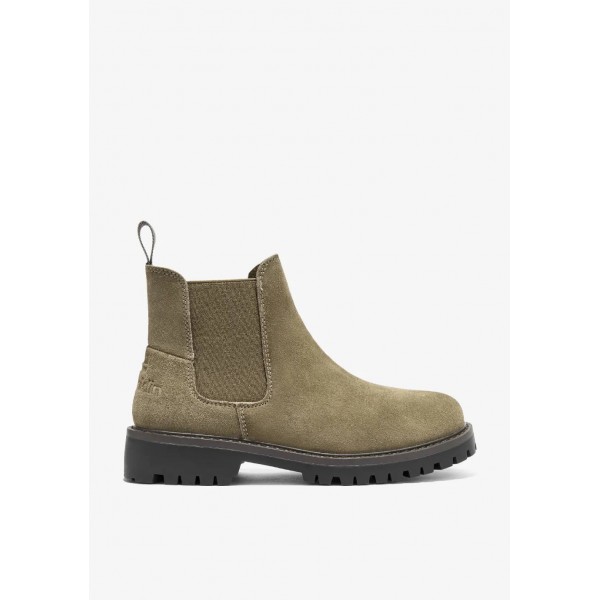 D.FRANKLIN Sierra Chelsea Khaki DFSH433007-KHAK-36