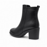 MAGO LEATHER BOOTS 53428-34 BLACK MAGO LEATHER BOOTS 53428-34 BLACK
