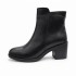 MAGO LEATHER BOOTS 53428-34 BLACK