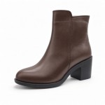 MAGO LEATHER BOOTS 53428-36 BROWN MAGO LEATHER BOOTS 53428-36 BROWN