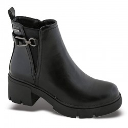 BLONDIE ANKLE BOOTS μποτάκι SD57036-34 BLACK