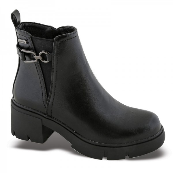BLONDIE ANKLE BOOTS μποτάκι SD57036-34 BLACK