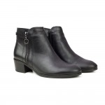 ANATOMIC NICOLAS ANKLE BOOTS δερμάτινο μποτάκι 301 black