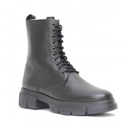 ANATOMIC NICOLAS δερμάτινα μποτάκια 4-62522-34 BLACK