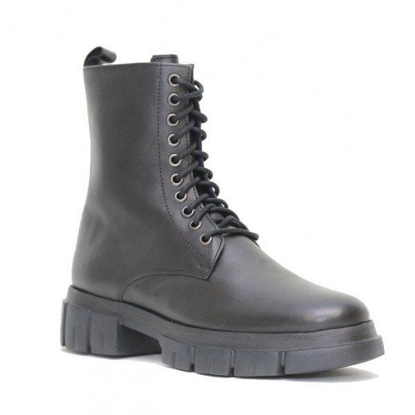 ANATOMIC NICOLAS δερμάτινα μποτάκια 4-62522-34 BLACK
