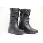 ANATOMIC NICOLAS Γυναικεία δερμάτινα μποτάκια 60292-34 black ANATOMIC NICOLAS Γυναικεία δερμάτινα μποτάκια 60292-34 black