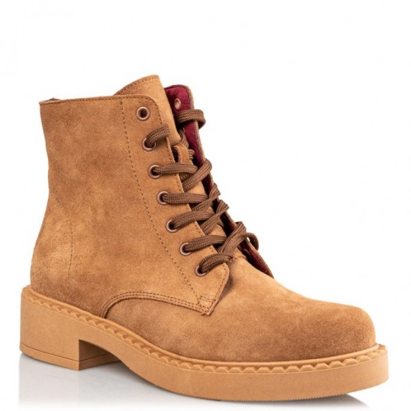 ENVIE COMBAT BOOTIES E02-14010-52 CAMEL