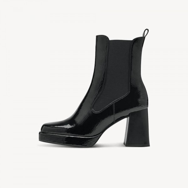 TAMARIS γυναικεία μποτάκια 1-1-25002-41-001 BLACK TAMARIS γυναικεία μποτάκια 1-1-25002-41-001 BLACK