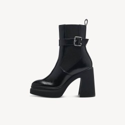 TAMARIS γυναικεία μποτάκια 1-1-25319-41-001 BLACK