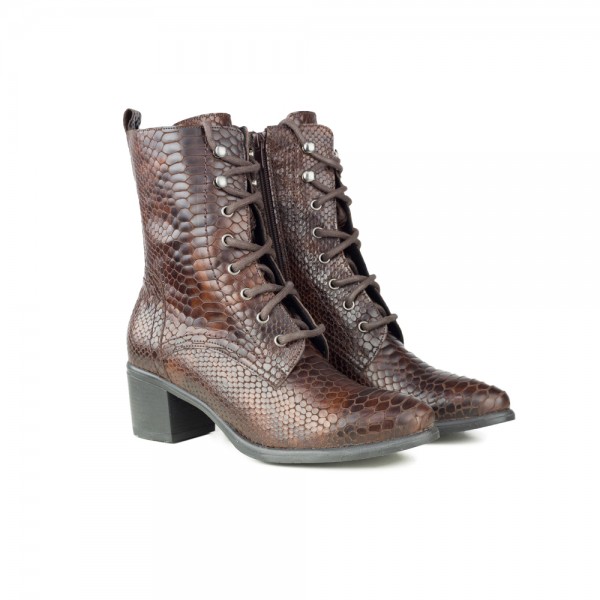 VIGUERA γυναικείο δερμάτινο 8000 brown