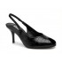 ANATOMIC NICOLAS Chocolate Peep Toe Sling Back