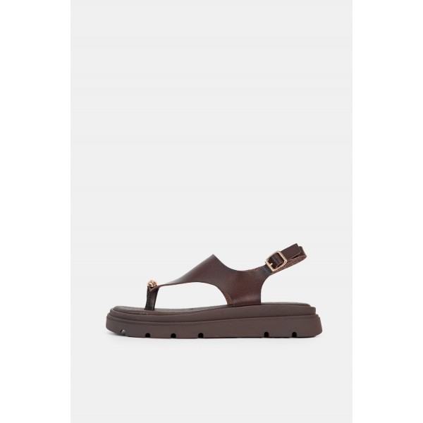 Anatomic Nicolas Σανδάλια Flatform 2511-36 brown