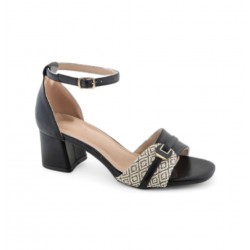 ZAK shoes  ΓΥΝΑΙΚΕΙΑ ΠΕΔΙΛΑ SD30011-34 ΜΑΥΡΟ