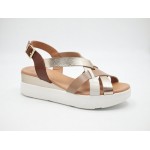 Oh My Sandals Δερμάτινο Σανδάλι 5960 DUNA ROBLE COMBI