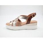 Oh My Sandals Δερμάτινο Σανδάλι 5960 DUNA ROBLE COMBI